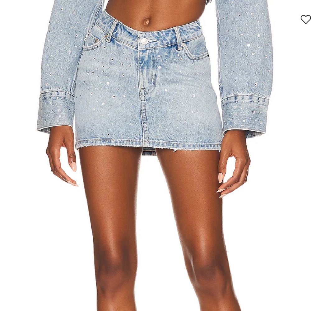 Darra Micro Dip Mini Skirt